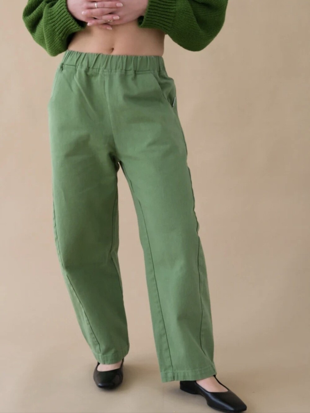 Le Bon Shoppe Arc Pants, Pistaschio Green